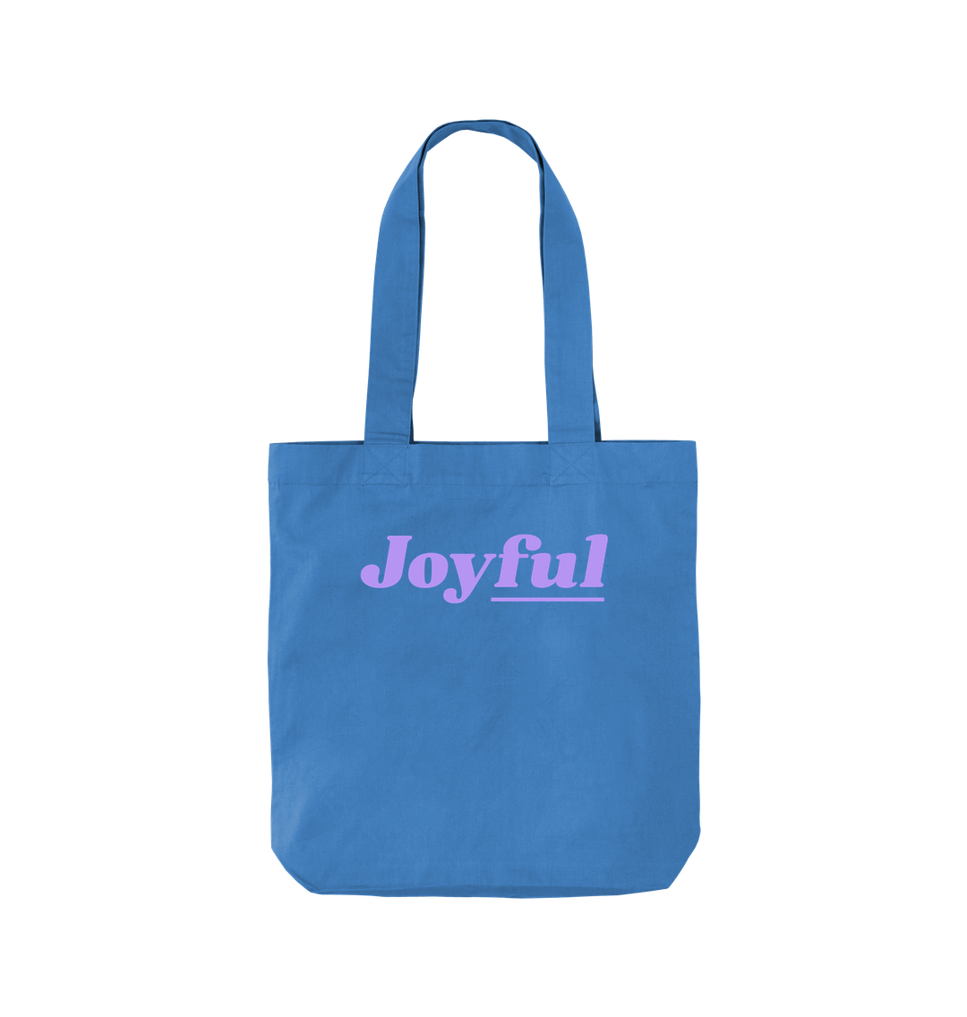 Cornflower Blue Printed Bag