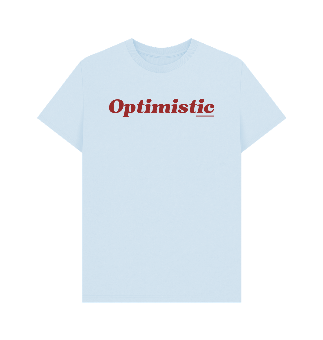 Sky Blue Printed T-shirt