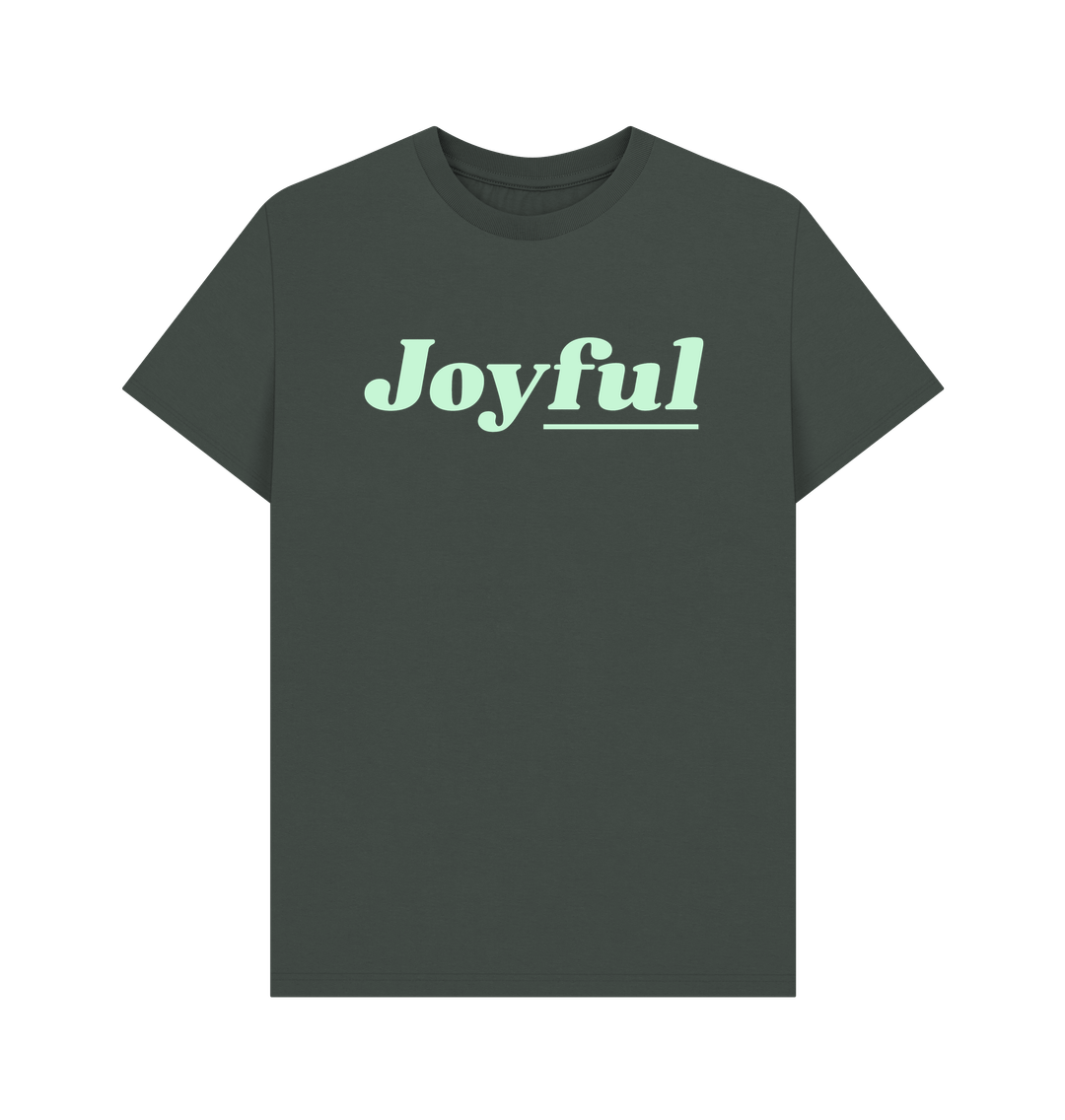 Dark Grey Printed T-shirt