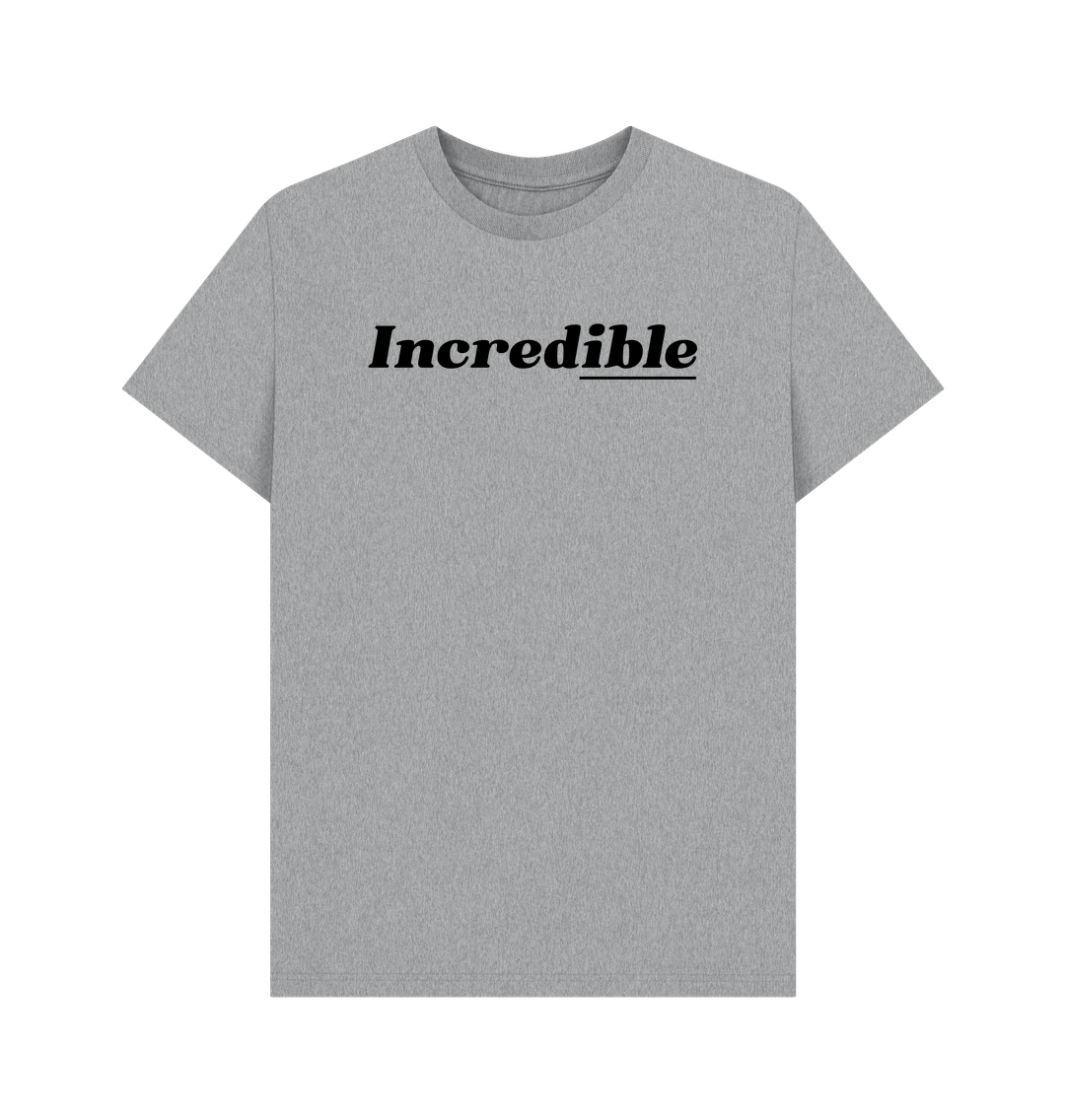Athletic Grey Printed T-shirt