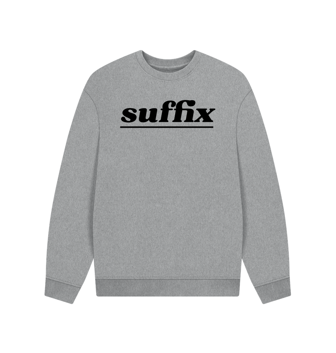 Athletic Grey Printed Sweater