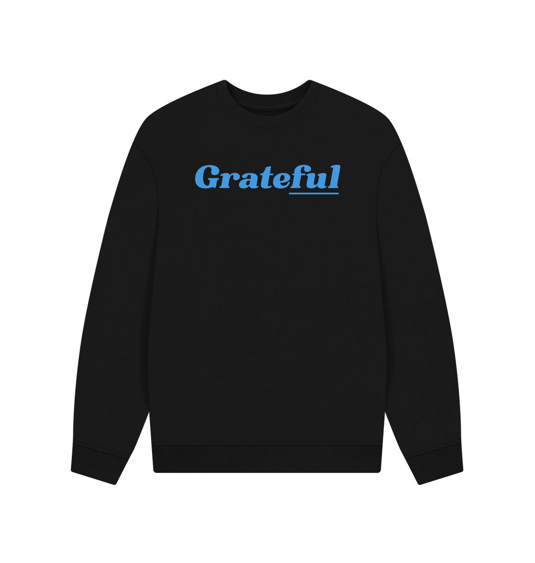 Black Printed Sweater