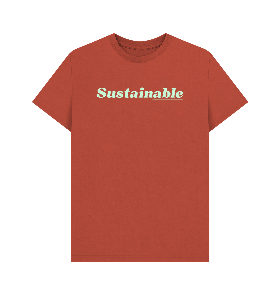 Rust Printed T-shirt