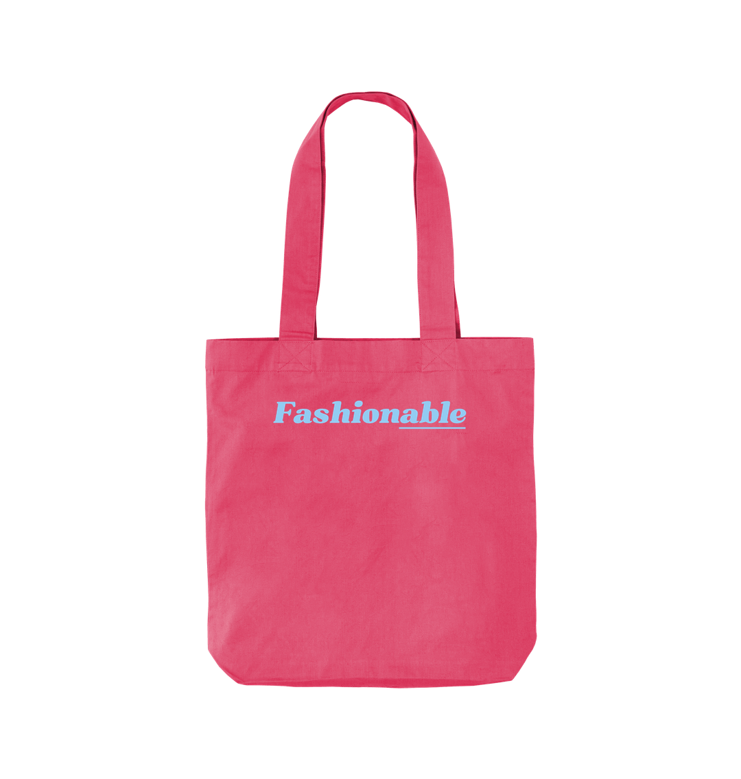 Raspberry Pink Printed Bag