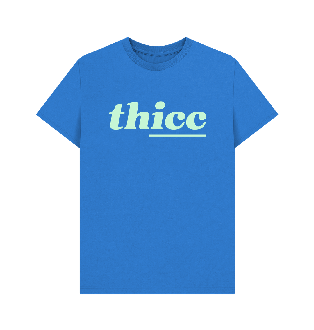 Bright Blue Printed T-shirt