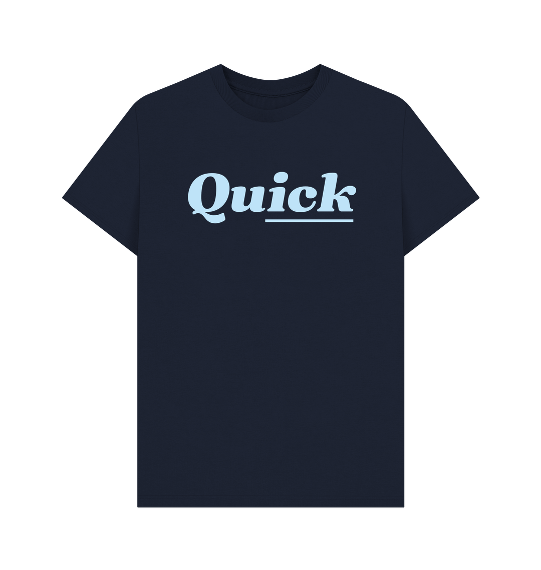 Navy Blue Printed T-shirt
