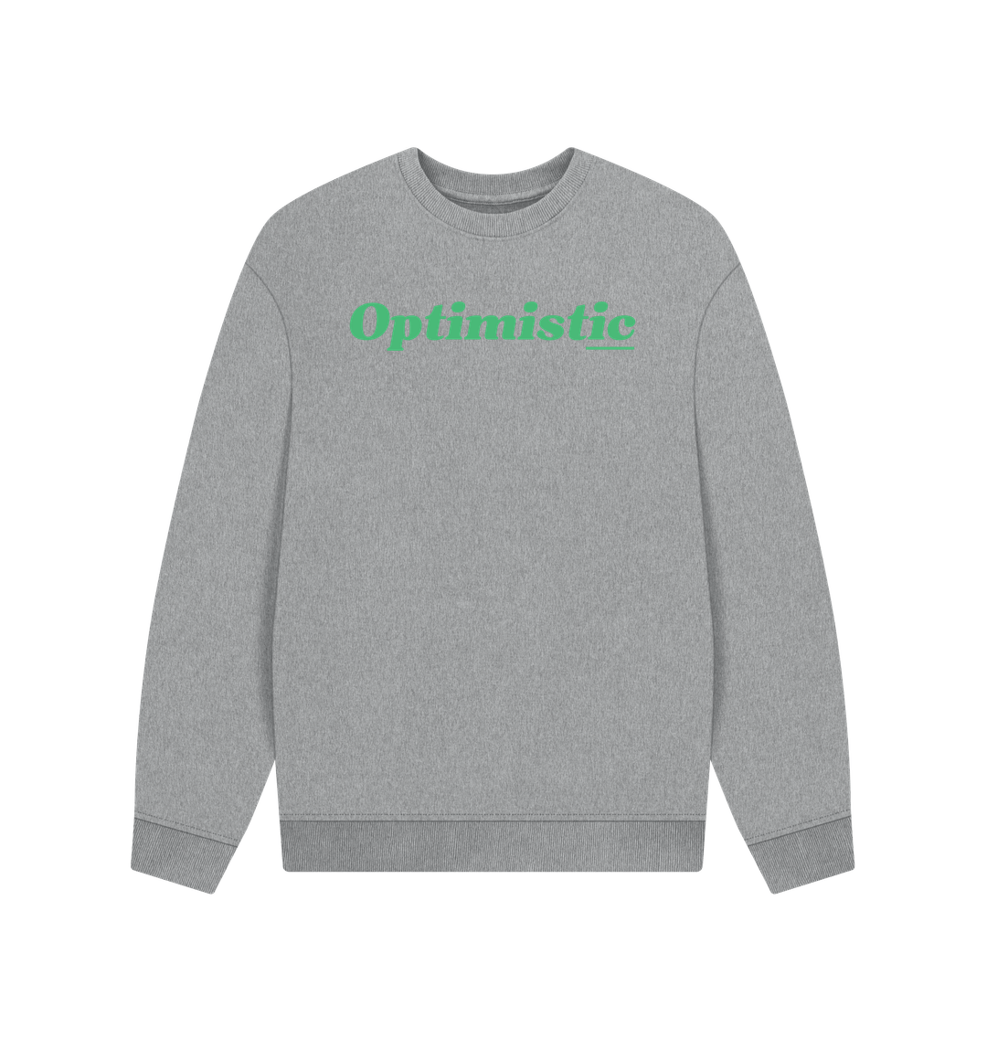 Athletic Grey Printed Sweater