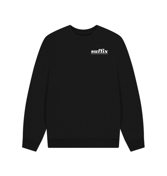 Black Printed Sweater