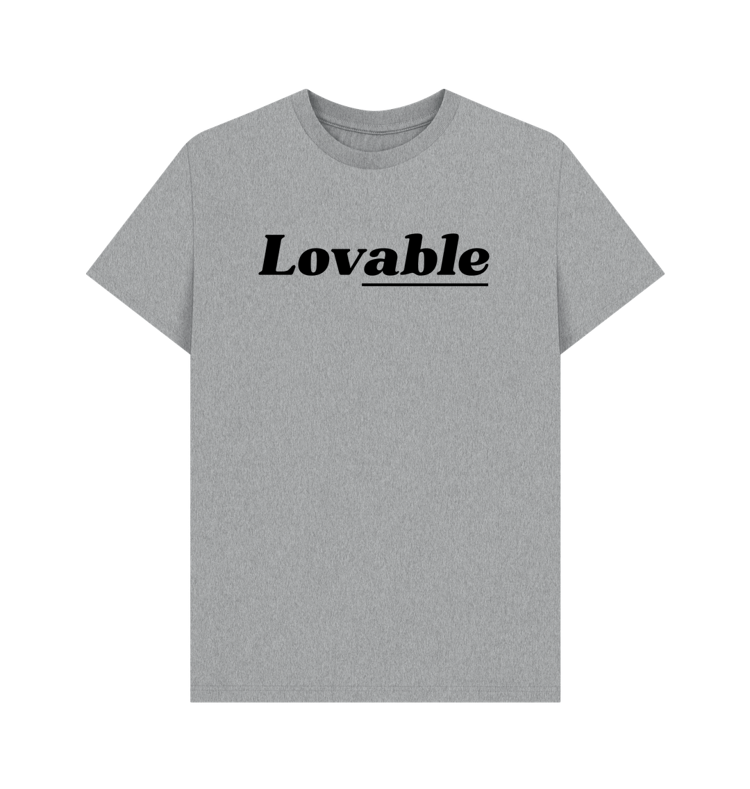 Athletic Grey Printed T-shirt