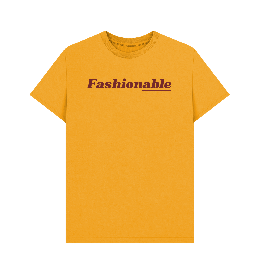 Mustard Printed T-shirt