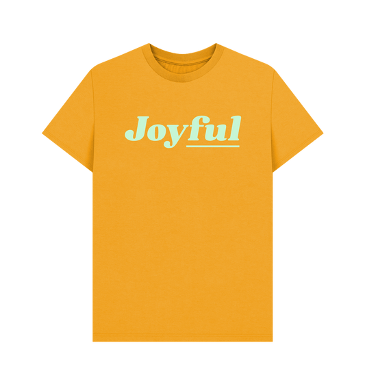 Mustard Joyful Tee